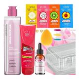 Kit Skincare Completo Sabonete Facial Sérum  Brinco