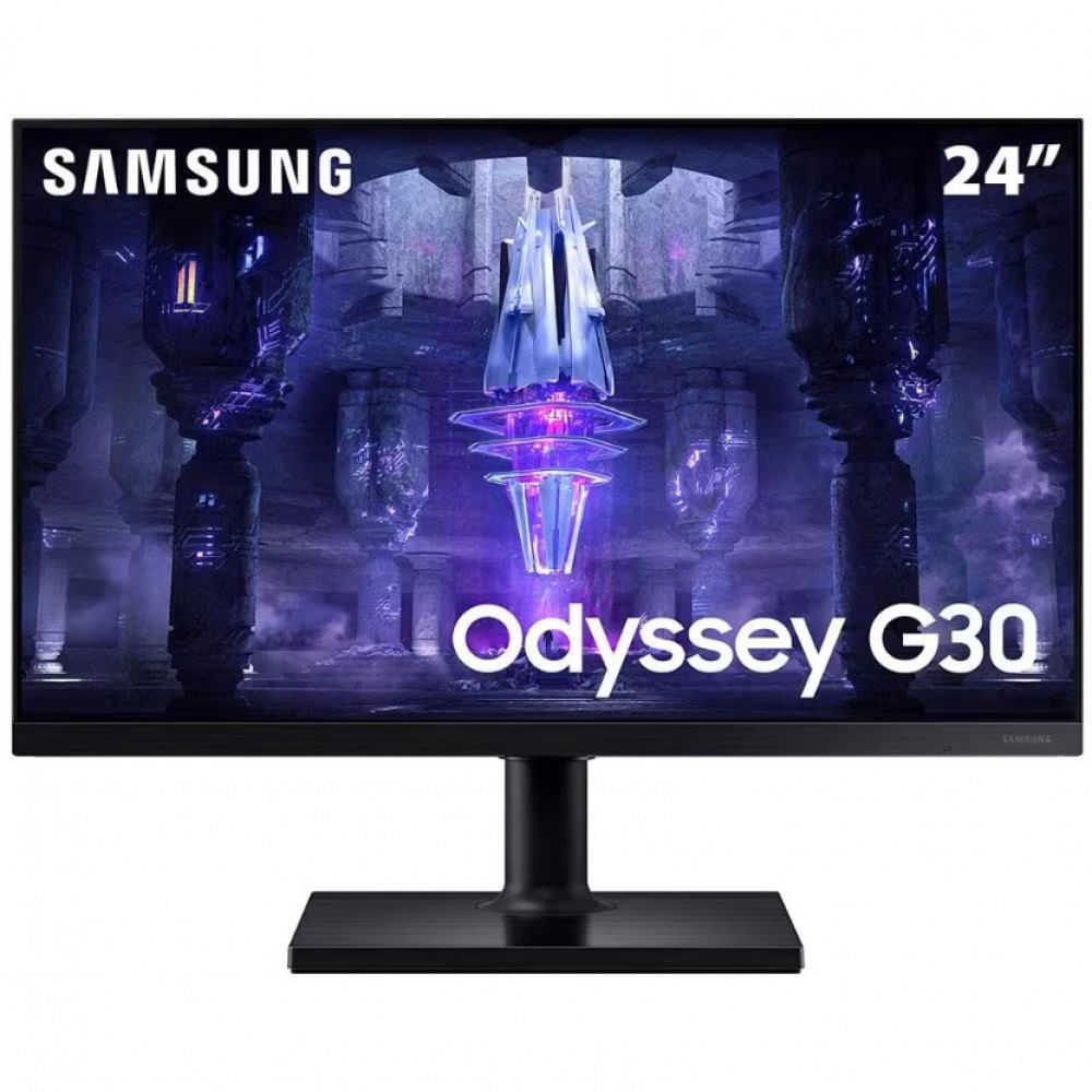 Monitor Gamer Samsung Odyssey G30 24 Polegadas S24bg300elm 144hz