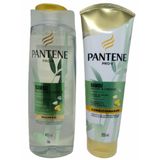 Pantene Bambu 1 shampoo 1 condicionador cabelos fortes longo