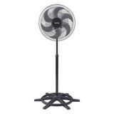 Ventilador Ventisol Coluna Steel 50 Cm Bivolt Preto