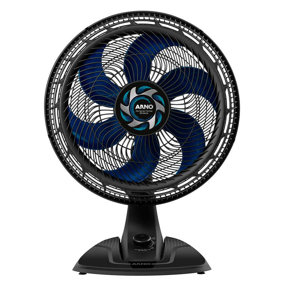 Ventilador De Mesa Arno Xtreme Force Vb40 40cm Com 3 Velocidades E 6 Pás