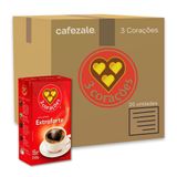 Café Três Corações Extra Forte Kit 20 Pacotes A Vácuo 250g
