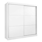 Guarda Roupa Casal 2 Portas 6 Gavetas 100% Mdf Cancun D&#39;doro:branco Branco