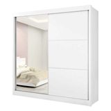 Guarda Roupa Casal 2 Portas Com Espelho 6 Gavetas 100% Mdf Titanium D&#39;doro