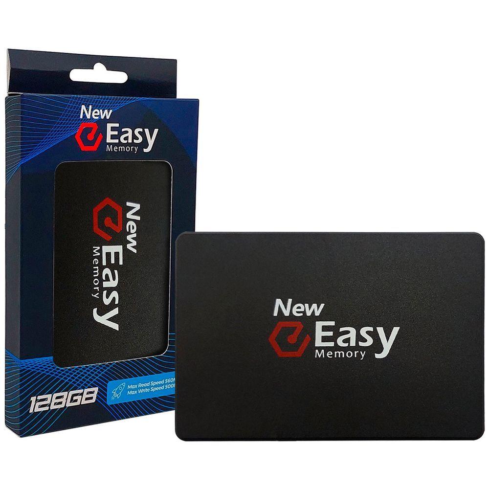 Ssd 128gb Easy Memory, Sata Iii 6gb-s, 2.5, Leitura 500 Mb-s, Gravação 460 Mb-s - Emy128gb