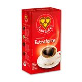 Café Três Corações Extra Forte Embalagem À Vácuo 250g