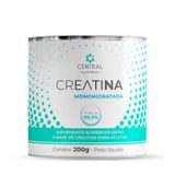 Creatina Pura Monohidratada Sem Sabor 200g Central Nutrition