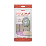 Petisco Nutrisco Para Gatos Adultos Atum E Salmão - Pacote Com 04 Unidades De 14g Cada