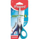 Tesoura Para Canhoto Sensoft Maped Azul Escuro E Azul Claro