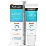 Protetor Solar Neutrogena Sun Fresh Fps70 Cor 3.0 40ml