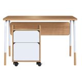 Conjunto Escritorio Home Office 2 Peças 27989x27998 Branco Hanover Artesano Hanover Branco