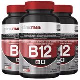 Vitamina B12 30 Cápsulas De 500mg Kit Com 3