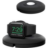 Pzoz Carregador Stand Compatível Para Apple Watch, Portátil Charging Station Cable Management Dock Holder Organizer Para Iwatch Com Band Series 6 Se