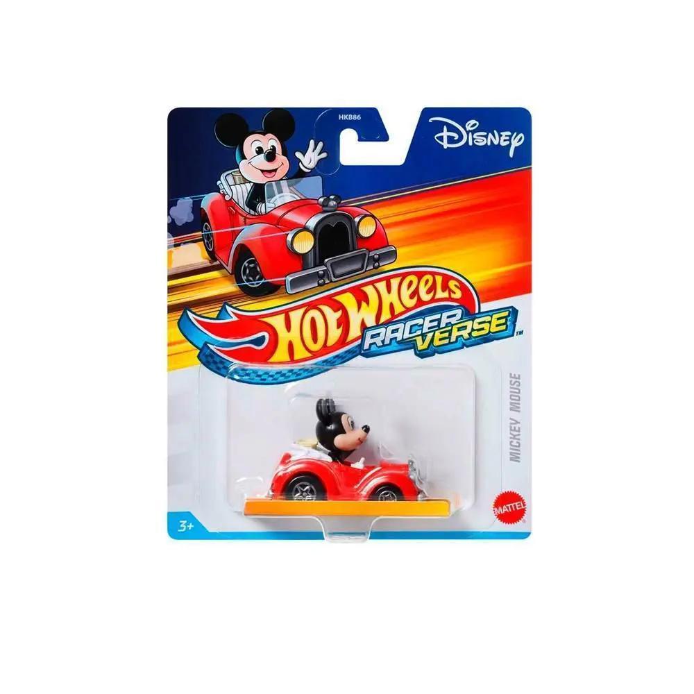 Kit 4 Hot Wheels Racer Verse Mickey/judy/black Panther/buzz