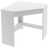 Escrivaninha Mesa Escritorio De Canto 76,5 Cm Me4169 Branco