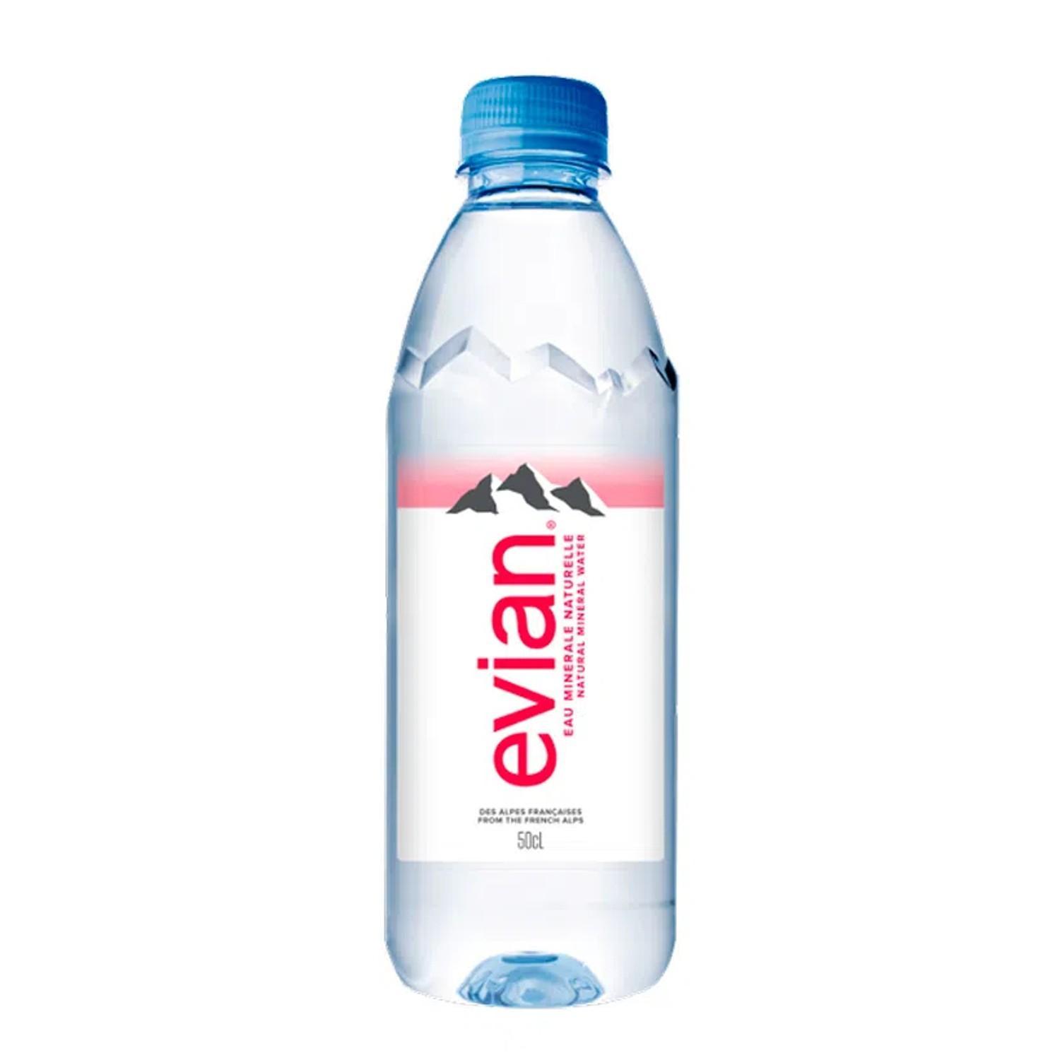 Água Mineral S/ Gás Francesa Evian Pet 500ml