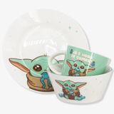 Kit Alimentação Baby Yoda Em Cerâmica