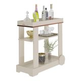 Carrinho Bar Multimóveis Cr50078 Off White Off White