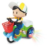 Bob No Triciclo Bate E Volta Com Luz E Som - Dm Toys -  Unica Bob No Triciclo Bate E Volta Com Luz E Som - Dm Toys - Dm Toys
