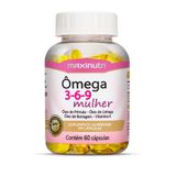 Ômega 3-6-9 Mulher (60 Caps) - Maxinutri