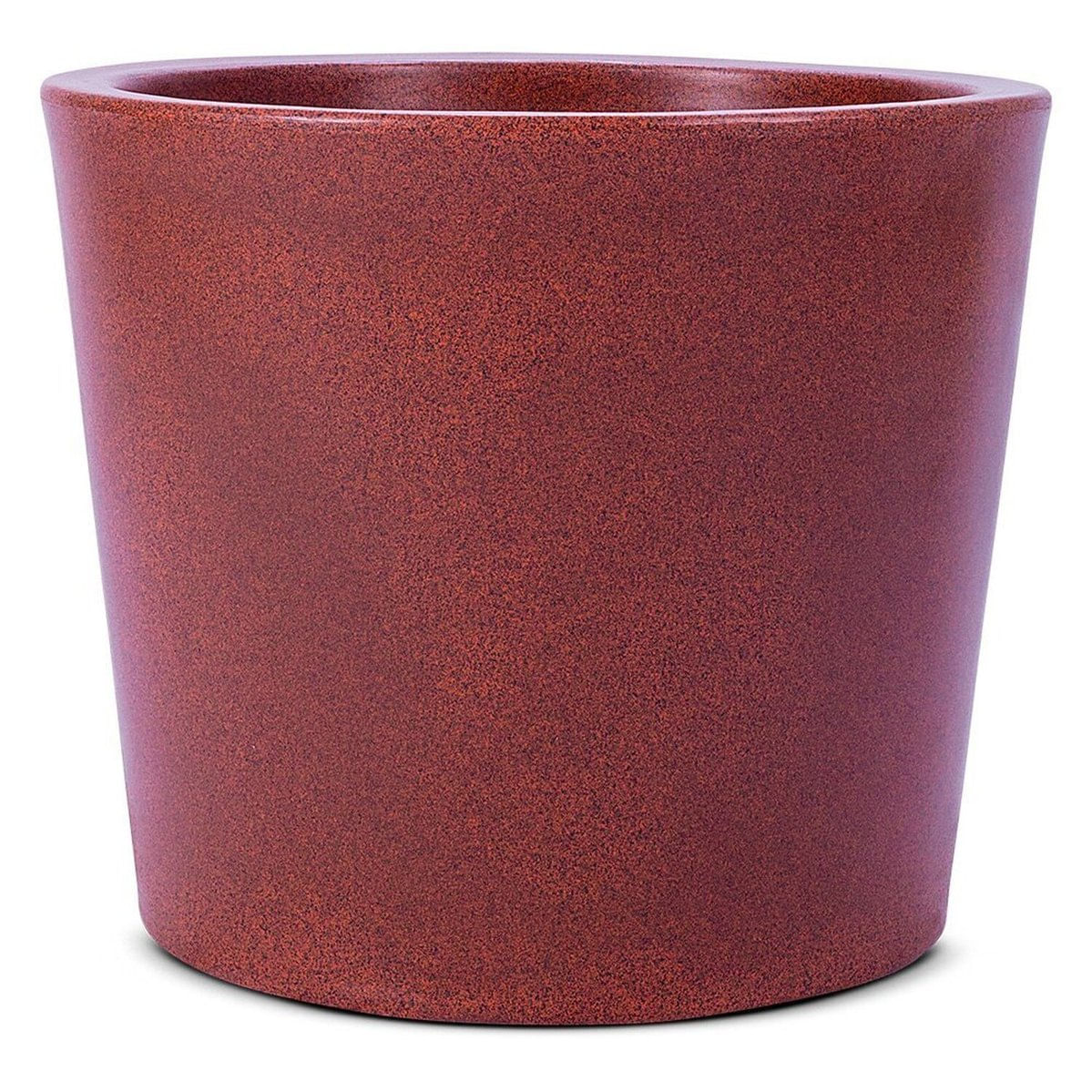 Vaso Decorativo Para Plantas Reto Badi 28 Café