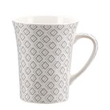 Caneca Porcelana Geométrica 340ml Ref 21751