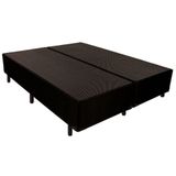 Cama Box Base King Universal Tecido Black (193x203x24) - Luckspuma