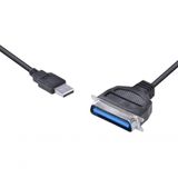 Cabo Para Impressora Usb X Interface Ieee 1284 Paralela 2m U1ieee1284-2