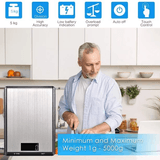 Balança De Cozinha Multifuncional De 5 Kg/11 Libras Lcd Em Gramas E Onças