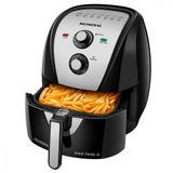 Fritadeira Elétrica Air Fryer Grand Family Sem Óleo 6l Mondial Inox 1900w 127v - Afn-60-bi