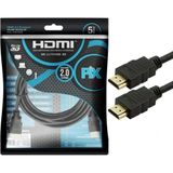 Cabo Hdmi 2 0 Gold 5 Metros 4k Ultrahd 19p Pix 018 2225