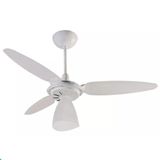 Ventilador Teto Wind Light Copo Aberto 3 Pás Branco