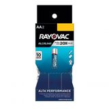 Pilha Alcalina Aa2 Rayovac Tubo C-32 Unid. - Pç - 32