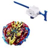 Beyblade Burst Metal + Lançador Brinquedo Promoção B-48 Xeno Xcalibur Xcalius