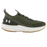 Tenis Under Armour Charged Quicker Verde Militar/dourado/branco 041