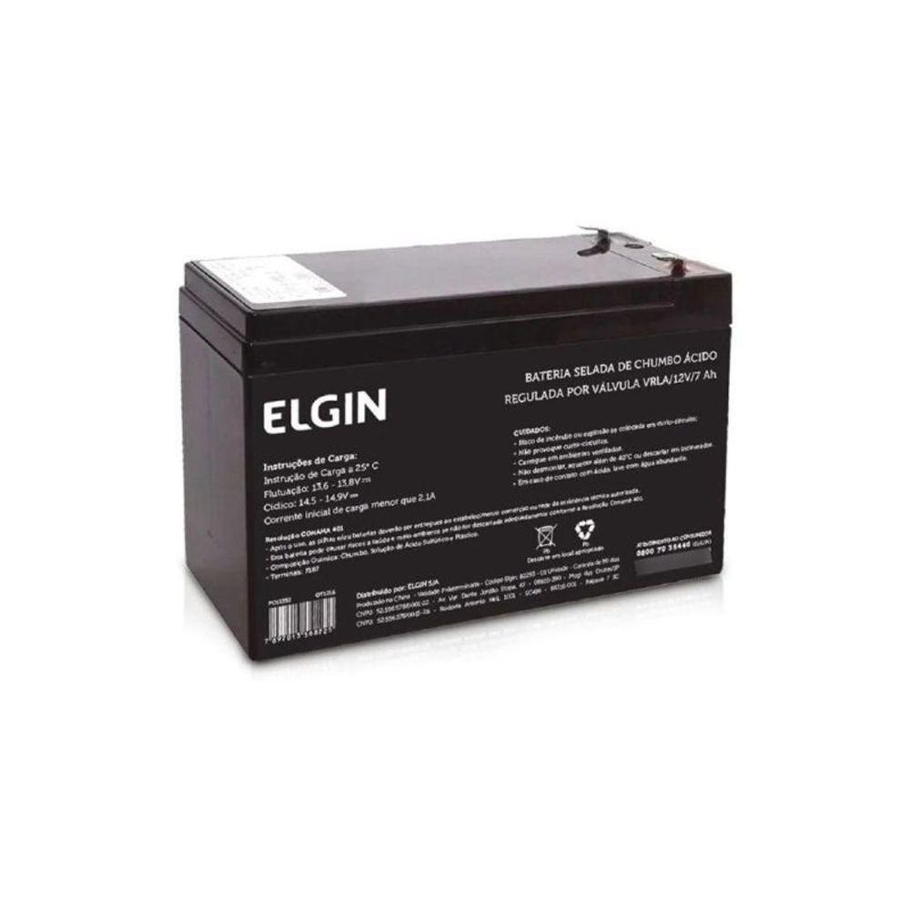 Bateria Selada Para Nobreak Elgin 12v 7ah 82293