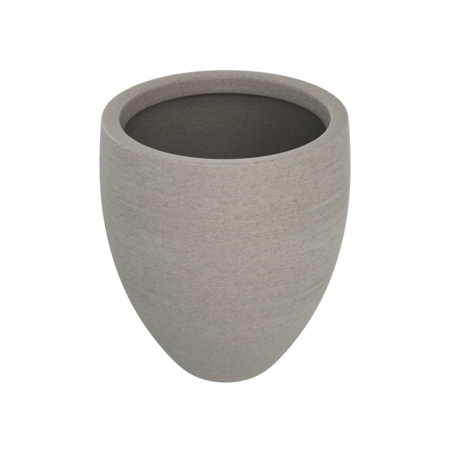 Vaso Cônico 60x55cm Polietileno Sem Prato Fibrarte