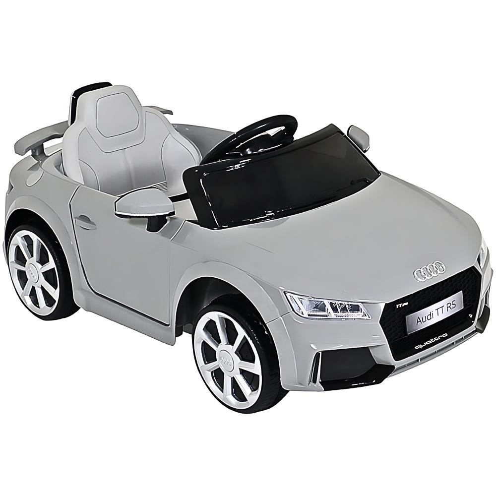 Carro Elétrico Infantil 12v Audi Tt Rs Branco Com Controle 921701 Bel Várias Cores - Cinza