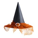 Chapéu De Bruxa De Halloween Moderno Chapéu De Adulto Pontiagudo Para O Halloween