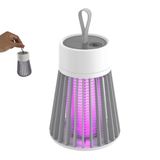 Luminaria Mata Mosquito Armadilha Eletrica Repelente Choque Lampada Luz Ultravioleta Led Luz Uv Usb