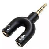 Adaptador Splitter Headset Fone Microfone P2xp3