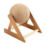 Brinquedo Arranhador Para Gatos Brinquedos De Bolas De Gato De Sisal Para Chinchila Pequena