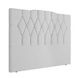 Cabeceira Para Cama Box Casal 140 Cm Amanda Corino Branco I02 - D&#39;rossi