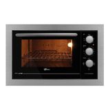 Forno Elétrico De Embutir Fischer Fit Line 48 Litros Inox 34493-95485 Inox 127v