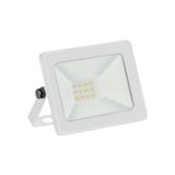 Refletor Taschibra Slim Led 10w Rgb C/ Controle Remoto Bivolt Branco