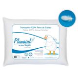 Travesseiro Plumasul Penas De Ganso 233 Fios 45 X 65 Cm