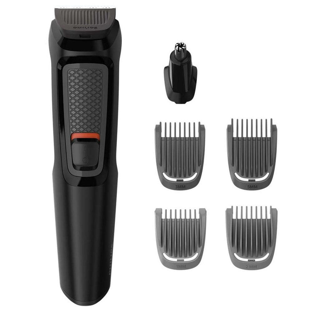 Aparador De Pelos Philips Multigroom Series 3000 6 Em 1 Mg3711/15 Sem Fio