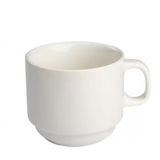 Xicara De Cha Branca Sem Pires Empilhavel 200 Ml - Porcelart