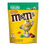 Confeito De Chocolate Ao Leite Com Amendoim M&ms Sachê 148g