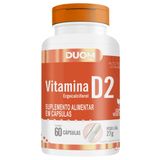 Vitamina D2 Ergocalciferol 2000ui 60 Capsulas Vegetarianas